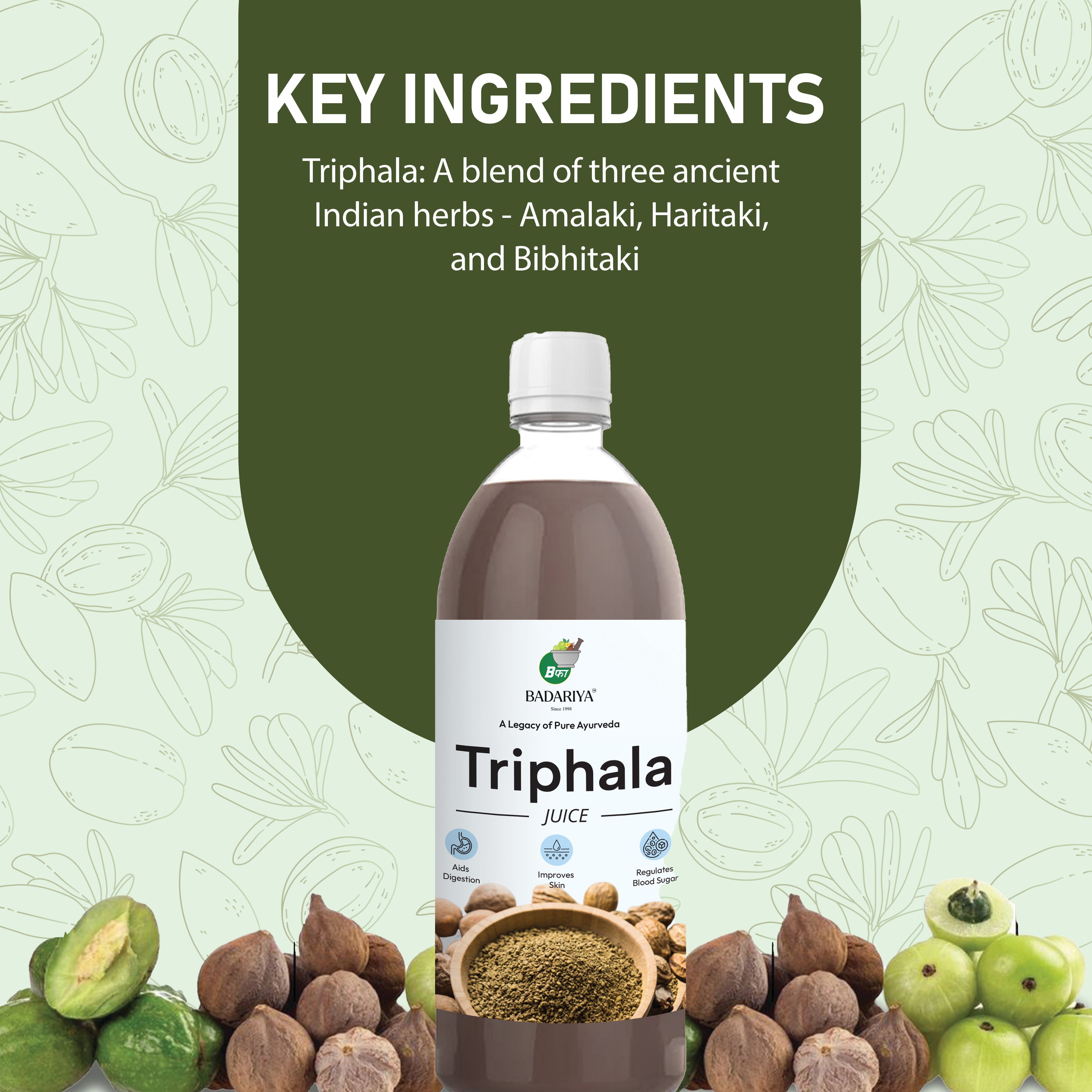 Badariya Triphala Juice