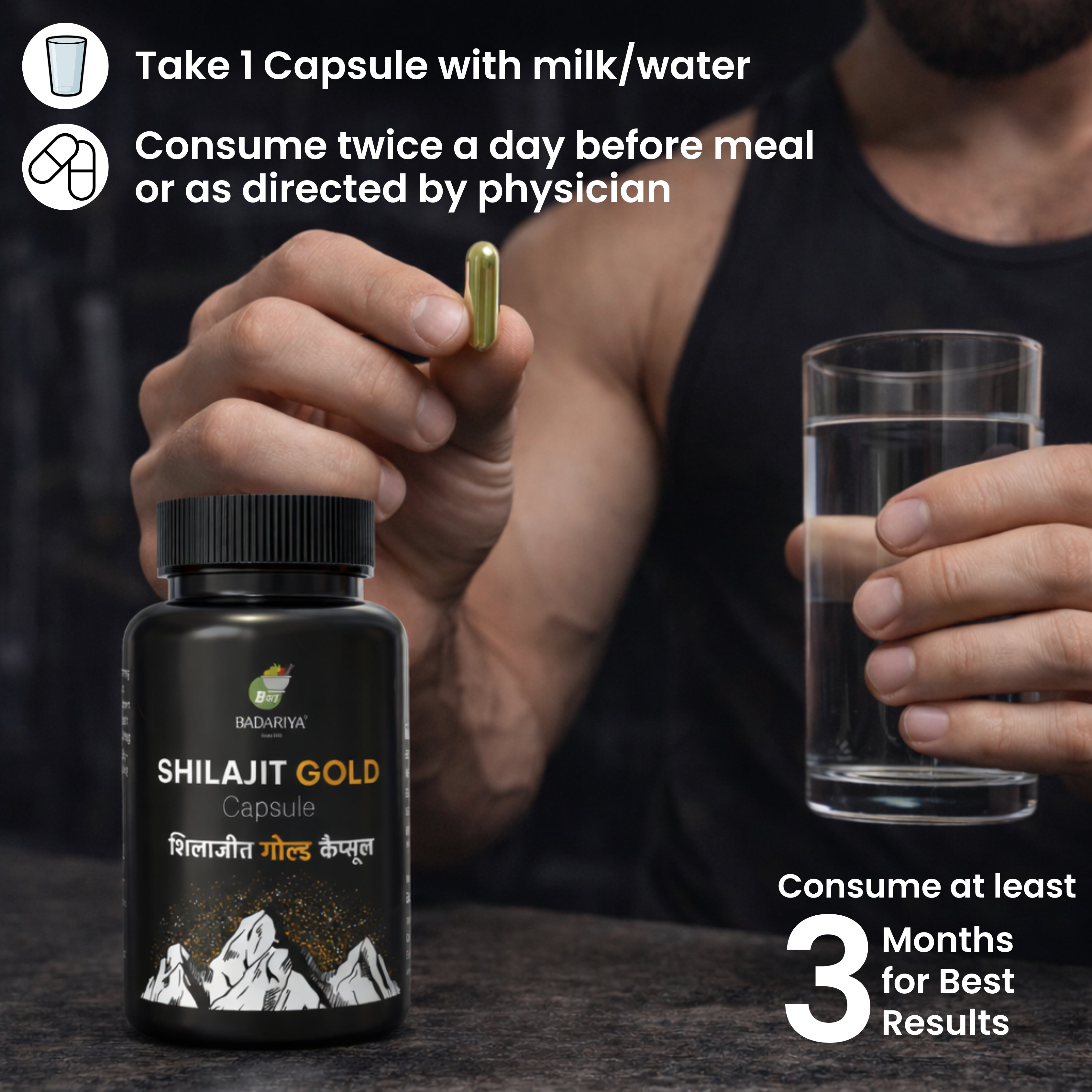 Badariya Gold Shilajit Capsule